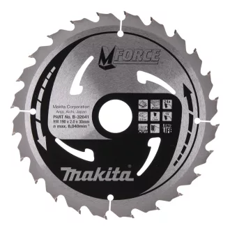 MAKITA KÖRFŰRÉSZLAP 190*30MM 24FOG. B-32041