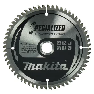 MAKITA KÖRFŰRÉSZLAP SPECIALED 160X20MM Z60 ALU