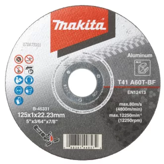 MAKITA VÁGÓKORONG ALU 125*1 B-45331
