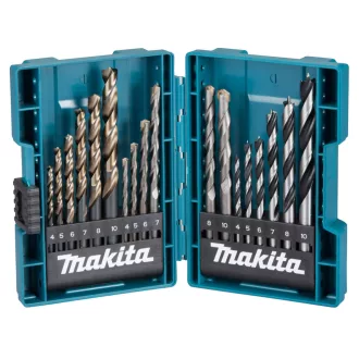 MAKITA FÚRÓKÉSZLET 18R. FA-FÉM-KŐZET B-49432