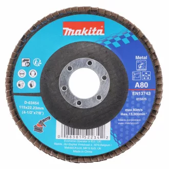 MAKITA LAMELLÁS CSISZOLÓ 115MM/80 D-63454