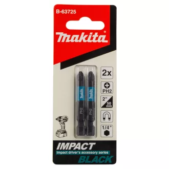 MAKITA IMPACT BLACK BIT PH2 50MM B-63725
