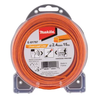 MAKITA DAMIL NÉGYLEVELŰ 2,4MM/15M E-01797