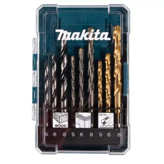 MAKITA FÚRÓKÉSZLET 1/4 BEFOG 9DB-OS D-71962