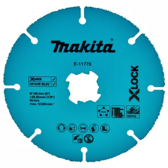 MAKITA X-LOCK TÁRCSA 125MM T1 E-11776