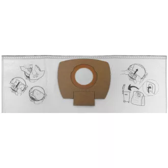 MAKITA VC2512L PAPÍR PORZSÁK P-72899