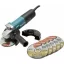 MAKITA 9558HNRX1 SAROKCSISZOLÓ 840W