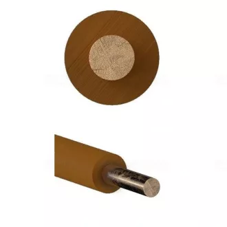 VEZETÉK MCU H07V-U 1*1,5 BARNA