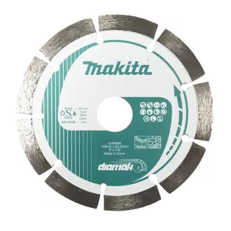 MAKITA SZEGMENSES GYÉMÁNTTÁRCSA 125MM D-80086