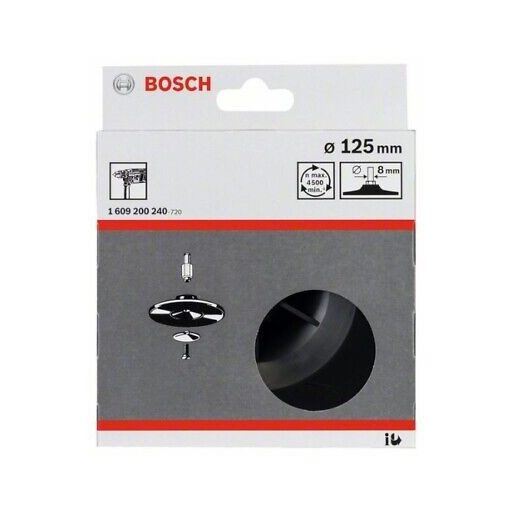 BOSCH CSISZOLÓTÁNYÉR 125MM KÖZEPES PEX27