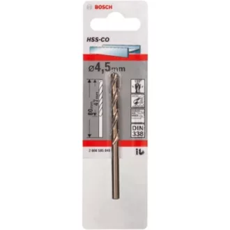 BOSCH FÉMFÚRÓ HSS-CO 4,5*47/80MM 2608585849