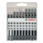BOSCH FŰRÉSZLAP KÉSZLET FÁHOZ 10DB-OS