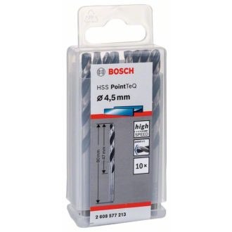 BOSCH POINTTEQ HSS FÚRÓSZÁR 4,5MM
