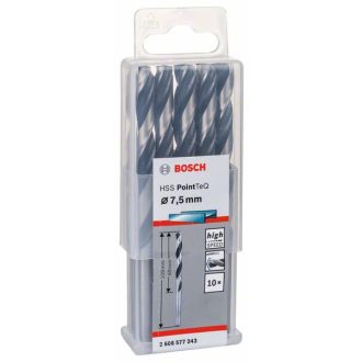 BOSCH POINTTEQ HSS FÚRÓSZÁR 7,5MM