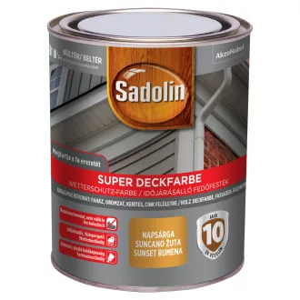 SADOLIN SUPER DECKFARBE NAPSÁRGA 0,75L