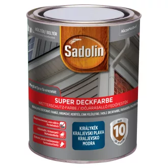 SADOLIN SUPER DECKFARBE KIRÁLYKÉK 0,75L.