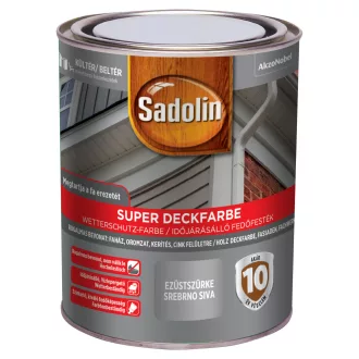 SADOLIN SUPER DECKFARBE EZÜSTSZÜRKE 0,75L