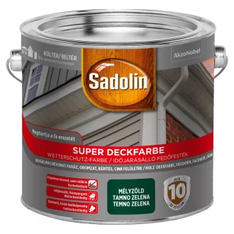 SADOLIN SUPER DECKFARBE MÉLYZÖLD 2,5L