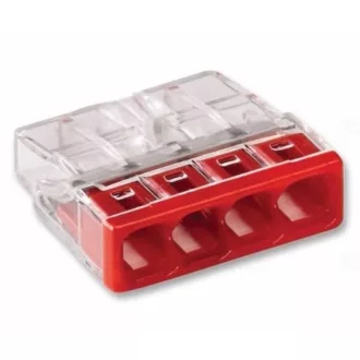 WAGO VEZETÉKÖSSZEKÖTŐ 4X0,5-2,5MM2 2273204
