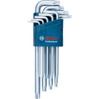 BOSCH TORX IMBUSZKULCSKÉSZLET 9DB.