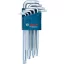 BOSCH TORX IMBUSZKULCSKÉSZLET 9DB.