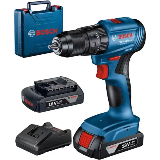 BOSCH GSB-185-LI AKKUS ÜTVEFÚRÓ-CSAVAROZÓ+KOFF