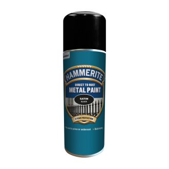 HAMMERITE SPRAY SELYEM FEKETE 400ML