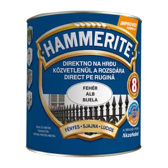 HAMMERITE FÉNYES FEHÉR 2,5L