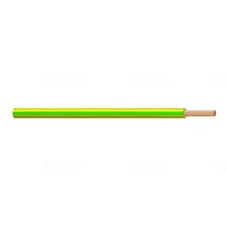VEZETÉK MKH H07V-K 1*1,5 ZÖLD/SÁRGA