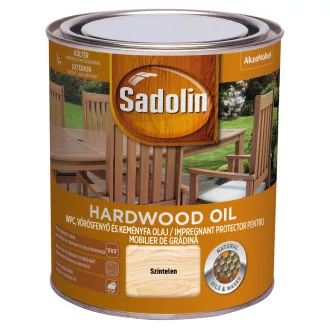 SADOLIN HARDWOOD OIL ÁPOLÓ SZINTELEN 0,75L.