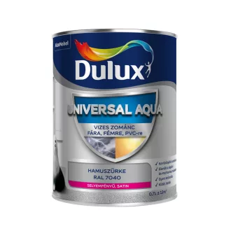 DULUX UNIV AQUA ZOMÁNC HAMUSZÜRKE RAL7040 0,7L