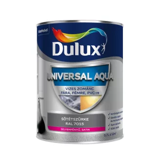 DULUX UNIV AQUA ZOMÁNC ANTRACIT RAL7016 0,7L
