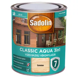 SADOLIN CLASSIC AQUA SZÍNTELEN 0,75L.