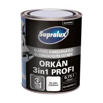 SUPRALUX ORKÁN PROFI 3IN1 RAL9003 JEL.FEH.0,7L