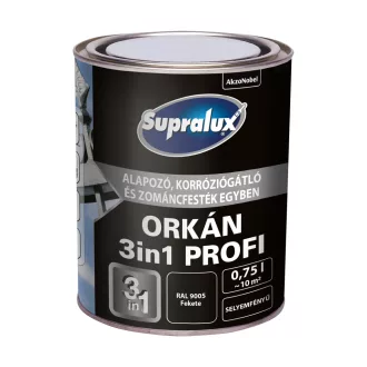 SUPRALUX ORKÁN PROFI 3IN1 RAL9005 FEKETE 0,7L