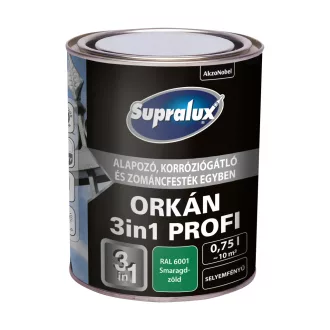 SUPRALUX ORKÁN PROFI 3IN1 RAL6001 S.ZÖLD 0,75L