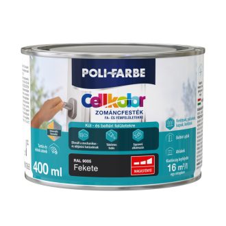 CELLKOLOR MF ZOMÁNC FEKETE 0,4L