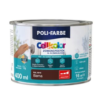 CELLKOLOR MF ZOMÁNC BARNA 0,4L