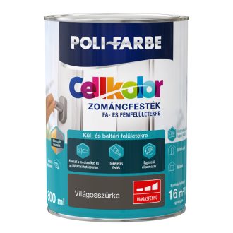 CELLKOLOR MF ZOMÁNC VILÁGOSSZÜRKE 0,8L