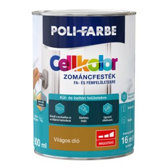 CELLKOLOR MF ZOMÁNC VILÁGOS DIÓ 0,8L
