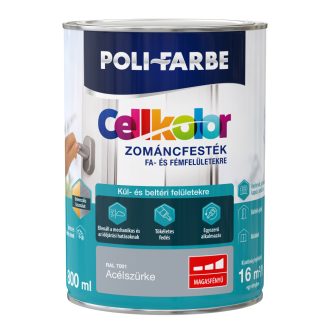 CELLKOLOR MF ZOMÁNC ACÉLSZÜRKE RAL7001 0,8L