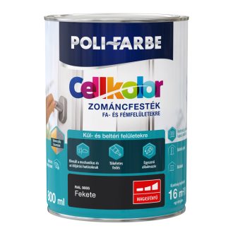 CELLKOLOR MF ZOMÁNC FEKETE 0,8L
