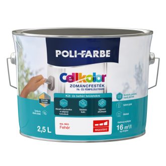 CELLKOLOR MF ZOMÁNC FEHÉR 2,5L