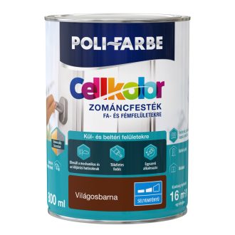 CELLKOLOR SF. ZOMÁNC VILÁGOSBARNA 0,8L