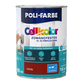 CELLKOLOR SF. ZOMÁNC VÖRÖS 0,8L