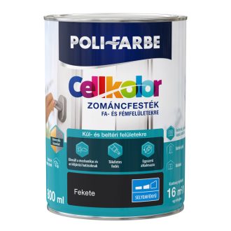CELLKOLOR SF. ZOMÁNC FEKETE 0,8L