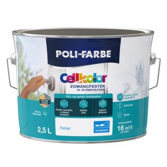 CELLKOLOR SF. ZOMÁNC FEHÉR 2,5L
