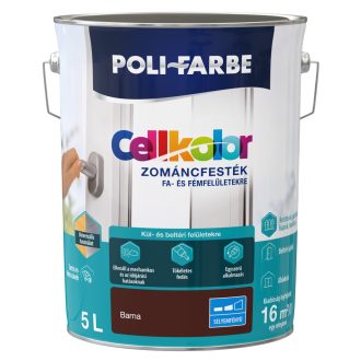 CELLKOLOR SF. ZOMÁNC BARNA 5L