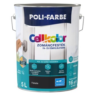 CELLKOLOR SF. ZOMÁNC FEKETE 5L
