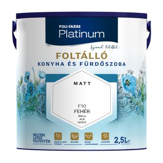 PLATINUM FOLTÁLLÓ KONYHA-FÜRDŐ FEHÉR F10 2,5L